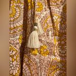 Anthropologie By  Floral Pink and Yellow Boho Mini Dress Photo 5