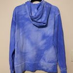 Dannijo Blue Frayed Hem Hoodie Size Medium‎ Photo 3