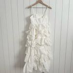 Ulla Johnson Avery Tiered Long Dress White Photo 4