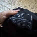 FIGS  Zamora Jogger Scrub Pants Size 3XL in Black Plus Size Photo 7