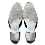 Loewe  Black Leather Mules Flats Slip On Size 38 Pointed Toe Designer Old Money Photo 11