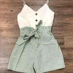 &merci Tie Waist Romper Photo 0