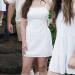 Aerie White Cutout Dress Photo 6