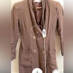 ASTR  the Label Blazer Dress in Mocha Brown - XS - Long Sleeve Mini XS Photo 6