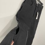 ZARA NWT Black Cut Out Side Detail Denim Jeans Women Size US 10 Straight Leg Photo 8