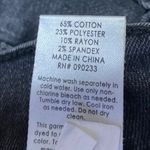 PacSun  Women's Black Super High Rise Jegging Raw Hem Skinny Denim Jeans Size 26 Photo 4