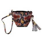Rebecca Minkoff Mini Kate Multi-Colored Python Print Bucket Bag Photo 1