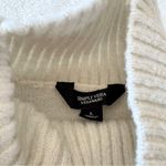 Vera Wang Simply  Ombré Turtleneck Sweater - Grey & White - Large Photo 5
