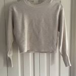 Pink Rose Cropped Sweater Photo 0