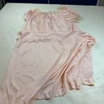 Diane Von Furstenberg VTG  Lace Trim Nightgown – Pale Pink‎ Size L Photo 8