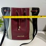 Armani Jeans Colorblock Bucket Shoulder Bag EUC Red Photo 10