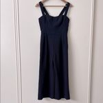 Gal Meets Glam  0P Nicole Navy Blue Sweetheart Jumpsuit Photo 3