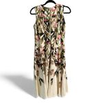 Gabby Skye  Ivory with Pink Floral Detail- Size 4 Photo 1