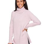 Gaiam Dusty Pink Turtleneck Sweater Photo 0