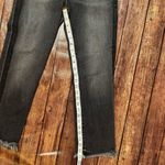 Parker Smith 🔥 👖 Women’s Jeans | Black Wash Frayed Hem Straight Leg | Size 27 Photo 1