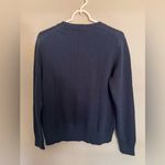 NWT Polo Ralph Lauren Women’s Iconic Flag Sweater Size Medium Navy Pullover Blue Photo 8