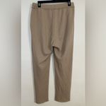 Eileen Fisher Tan Track Pants High-Waisted Straight Leg 100% Organic Cotton Photo 4