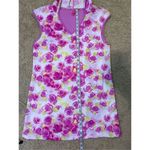 Betsey Johnson  Floral Hooded Swim Cover Up Pink‎ Rose Blossom size M BIN R Photo 6