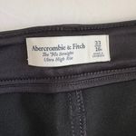 Abercrombie & Fitch Vegan Leather 90s Straight Pant - Size 16. Photo 7