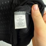 John Mark  Black Long Sleeve Blouse Lace Keyhole J41 Photo 5