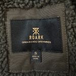 Roark Womens Open Roads Sherpa Lined Trucker Jacket Dark Gray Brownish Small Brown Photo 7