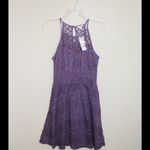 Francesca's NWT Francesca’s High neck Dress Purple Photo 1
