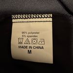 Black Wrap Around Thin Robe with Lace Size Medium Photo 3