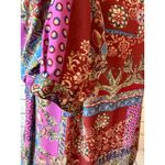 Joan Rivers Blouse Plus size 16 Paisley long sleeve button front shirt QVC Tunic Photo 8