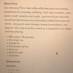 Anthropologie NWT  Pilcro and the Letterpress Straight the Split Bootcut Jeans 29 Photo 8