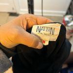 Nation Ltd  Black Ruffle Sleeve Hoodie Photo 2