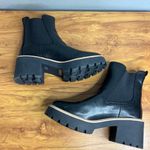 Dolce Vida Tobias Chelsea Boot Womens Size 10 Chunky Lug Sole Pull On Black NEW Black Photo 4