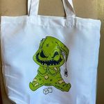 Oogie Boogie Halloween Horror Reusable White Tote Bag 13.5x13.5x4 NEW Photo 0