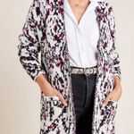 ANTHROPOLOGIE SITA MURT Carina Wool Blend Cardigan Sweater Coat Size 36 White Photo 0