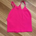 Free People Hot Pink Happiness Runs Crop Tank size M/L Photo 0