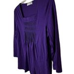Liz Claiborne  Purple Top Photo 1