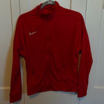 Nike Red  Zip-Up Jacket Photo 0