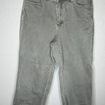 Judy Blue  Cropped Straight Jeans Raw Hem Sage Green 16W Stretch Earthy Boho Photo 0