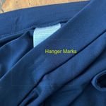 Susan Graver Navy Liquid Knit Pull-on Culotte Pants Photo 4