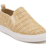 Nicole Miller raffia tan slide flats size 6 Photo 0