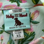 Haley & The Hound blouse fit and flare style floral print size XSmall Photo 5