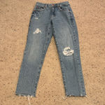 Garage  Jeans Mom Ripped Light Wash Photo 0