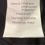 Sarin Mathews Long Sleeve BodyCon VNeck Black Mini Dress Cocktail Small NWT Photo 9