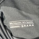 Outdoor Voices  Gray Elastic Waist Drawstring Shorts S 86% Polyester 14% Spandex Photo 3