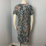 Christian Siriano Multicolor Animal Print Tunic Shift Shirt Dress Black Size M Photo 2