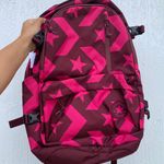 Converse Pink Logo Print Back Pack Photo 0