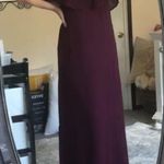 Show Me Your Mumu  SMYM Caitlin ruffle maxi dress in merlot NEW LARGE Photo 0