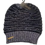 Laundry by Shelli Segal Knit Hat Beanie Speckled Grey Black Unisex OSFM NWTs Photo 0