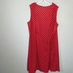 By Yakko Polka Dot‎ Dress Red Size L Photo 2