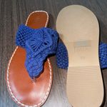 MIA Women's Vivian Crochet Sandal Women’s size 6.5 beautiful blue Photo 2