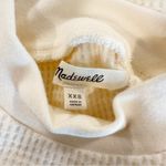 Madewell Tops Womens Waffle-Knit Long-Sleeve Crewneck Tee Ivory Size XXS NEW Photo 6